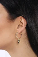 Ohrringe k/ikonik pave heart earrings Karl Lagerfeld gold