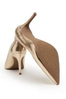 Leder high heels ALINA FLEX PUMP Michael Kors gold