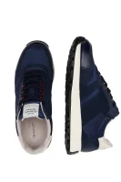 Leder sneakers Garold Gant dunkelblau