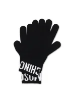handschuhe |mit zusatz von wolle Moschino schwarz