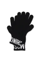 handschuhe |mit zusatz von wolle Moschino schwarz