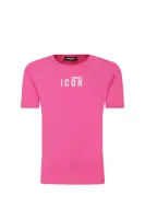 T-Shirt F-ICON MAGLIETTA |       Regular Fit Dsquared2 rosa