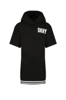 bluse | regular fit DKNY Kids schwarz