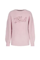 pullover | regular fit Karl Lagerfeld Kids rosa