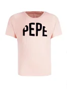 t-shirt carena | regular fit Pepe Jeans London puderrosa