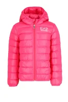 Daunen Jacke |       Regular Fit EA7 rosa