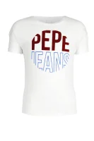 t-shirt carena | regular fit Pepe Jeans London weiß