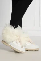 Leder schneeschuhe Blurred Glossy |mitzusatzvonwolle EMU Australia weiß