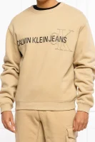 sweatshirt | regular fit CALVIN KLEIN JEANS Kamel