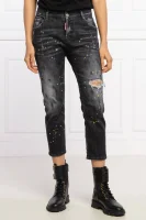 jeans cool girl cropped |       cropped fit |       low waist Dsquared2 schwarz