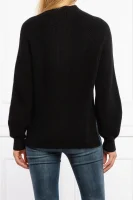 pullover | regular fit |mit zusatz von wolle und kaschmir  CALVIN KLEIN JEANS schwarz