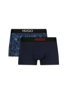 boxershorts 2-pack trunk brother HUGO dunkelblau
