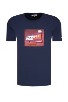 t-shirt | regular fit Tommy Jeans dunkelblau