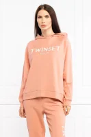 sweatshirt | oversize fit TWINSET Pfirsich
