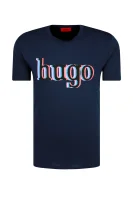 t-shirt dontrol | regular fit HUGO dunkelblau