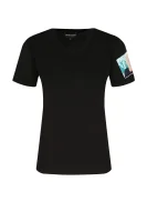 t-shirt | regular fit Emporio Armani schwarz