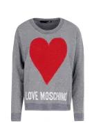 Pullover |       Regular Fit Love Moschino grau