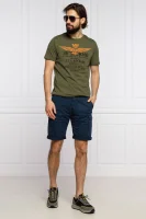 T-Shirt |       Regular Fit Aeronautica Militare khaki