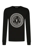 Sweatshirt |       Regular Fit Versace Jeans Couture schwarz