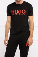 t-shirt dolive | regular fit HUGO schwarz