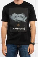 t-shirt | regular fit Jacob Cohen schwarz