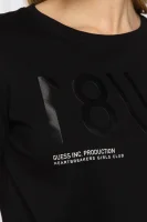 t-shirt | regular fit GUESS schwarz