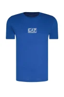 t-shirt | regular fit EA7 blau 