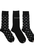 Socken 3-pack Emporio Armani schwarz