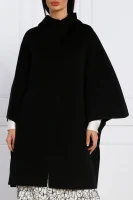 woll poncho | relaxed fit Liviana Conti schwarz