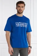 T-shirt Nalayo | Regular Fit Hugo Blue Kornblumenblau