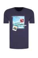 t-shirt |       regular fit Trussardi violett