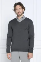 woll pullover | slim fit Stenströms grau