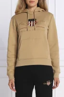 sweatshirt | regular fit Gant beige