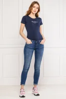 t-shirt new virginia | slim fit Pepe Jeans London dunkelblau