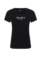 t-shirt new virginia | slim fit Pepe Jeans London schwarz