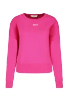 sweatshirt | cropped fit MSGM rosa