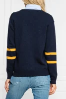woll pullover walou | regular fit Tommy Hilfiger dunkelblau