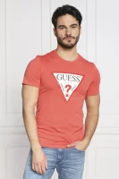 T-shirt ORIGINAL LOGO | Slim Fit GUESS Koralle