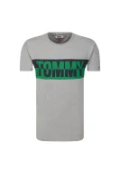 t-shirt tjm split graphic | relaxed fit Tommy Jeans grau