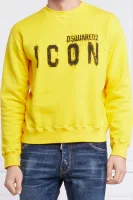sweatshirt icon spray c | regular fit Dsquared2 gelb