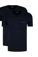 t-shirt 2-pack | regular fit Emporio Armani dunkelblau