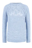 pullover gaenoir | regular fit |mit zusatz von wolle GUESS himmelblau