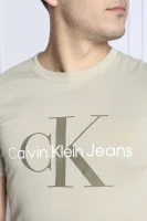 t-shirt | slim fit CALVIN KLEIN JEANS olivgrün