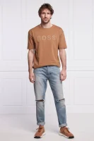 t-shirt tee 6 | regular fit BOSS GREEN Kamel