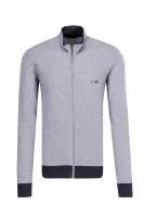 sweatshirt |       regular fit Emporio Armani grau