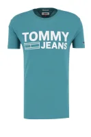 t-shirt tjm essential | regular fit Tommy Jeans grün