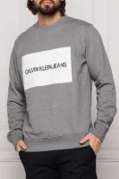 Sweatshirt INSTITUTIONAL |       Slim Fit CALVIN KLEIN JEANS aschfarbig