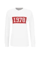 sweatshirt helene 1978 cn hwk l | relaxed fit CALVIN KLEIN JEANS weiß