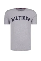 t-shirt tee logo | regular fit Tommy Hilfiger grau
