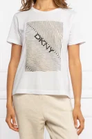 t-shirt | regular fit DKNY weiß